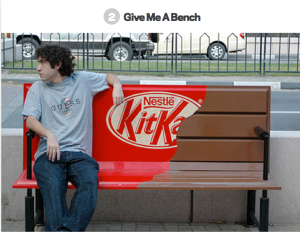 Clever kitkat ad