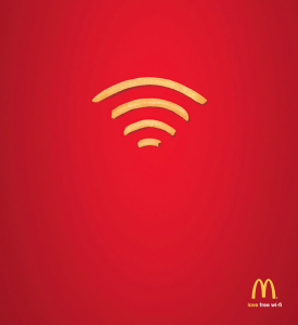 Mcdonalds wifi creative ad